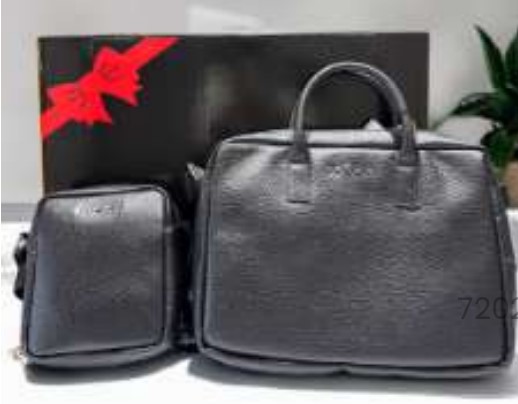 Original CROSS 2 Piece Bag Set for Executive Travel and Premium Gifting, Stylish Branded Bag Combo for Corporate Hampers, Office Use and Business Trips